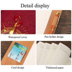 <b>Journal</b> Custom Small Custom Printing Planners Custom Linen Wooden Spiral Pu Notebooks for Students - Product Image 4
