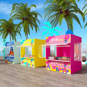 Tende per Eventi e Mercati, Stand Portatili e Pieghevoli per Attività Commerciali, Chioschi Mobili per Snack Bar - Product Image 2