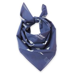 Venta al por mayor personalizado 9088 tela de algodón cuadrado pantalla Impresión digital bufanda OEM diseño personalizado logotipo personal Bandana - Product Image 1