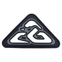 Patchs en caoutchouc 3D personnalisés, design de logo, patchs en caoutchouc à coudre, patch PVC 3D pour vêtements