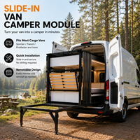 Module de camping-car personnalisé, unité de vie portable pour fourgons Sprinter Transit ProMaster