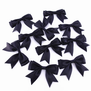 Embalagem de presente com laço de fita de cetim, perfume para presentes de casamento, acessórios da moda, laços decorativos em 200 cores disponíveis - Product Image 5