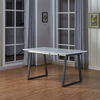 Ensembles de salle à manger modernes ensemble de table à manger extensible meubles de salle à manger en bois table de restaurant et chaises