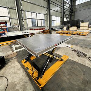 منصة رفع مقصية فائقة الانخفاض معتمدة بشهادة CE، طاولة رفع محمولة وثابتة - Product Image 1