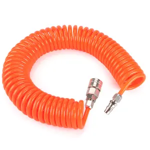 Air compressor telescopic spring tube trachea 6/9/12/15 meters 5*8mm air pump high pressure dust blowing gun air pipe hose