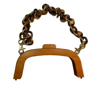 Phụ Kiện Túi Xách Trực Tiếp Từ Nhà Máy Tay Cầm Bằng Gỗ Tay Cầm Túi Xách Nữ - Product Image 1