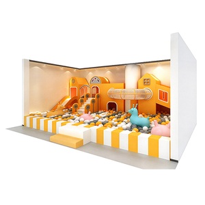 Équipement de terrain de jeu multifonctionnel pour enfants en intérieur, fosse à balles, toboggan, filet d'<span class=keywords><strong>escalade</strong></span>, maison de jeu, matériau PE pour les écoles/aires de jeux intérieures - Product Image 1
