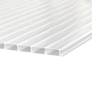 Hojas de techo huecas en relieve de policarbonato blanco de diseño moderno Garantía duradera de más de 5 años - Product Image 1