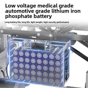 Fauteuil roulant électrique pour l'extérieur Fauteuil roulant électrique pour grimper les escaliers Fauteuil roulant électrique pour grimper les escaliers avec moteur sans balais - Product Image 3