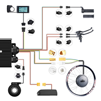 Kit de conversion de moteur de moyeu pour vélo électrique Ncyclebike 48V 2000W, entrepôt UK