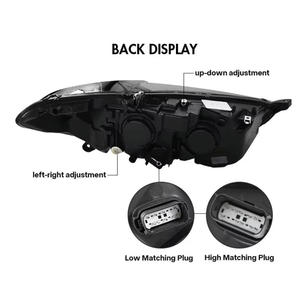 Fari LED Aggiornati con Luci Diurne DRL, Lampade Anteriori <span class=keywords><strong>per</strong></span> Tuning, <span class=keywords><strong>Accessori</strong></span> Auto <span class=keywords><strong>per</strong></span> <span class=keywords><strong>Ford</strong></span> Mondeo <span class=keywords><strong>Fusion</strong></span> dal 2013 al 2016 - Product Image 5