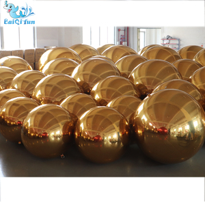 Produit de vente chaud 2025 centres de table de mariage décorations de noël boules de miroir gonflables en plein air ballon gonflable - Product Image 4