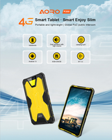 Tablet PC Industri Tahan Air MTK Octa Core Layar 1200x2000 Penyimpanan 8GB+256GB Android 13 Baterai 18600mAh Tahan Lama Kamera