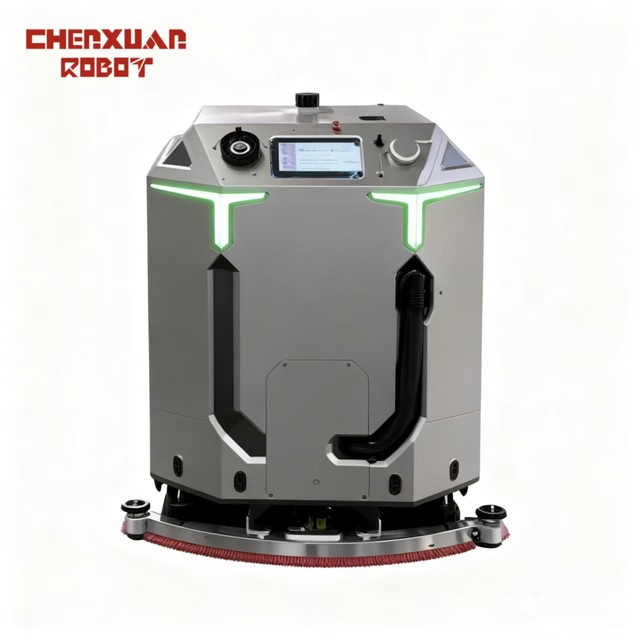 Autonomous Industrial Commercial Cleaning Robot with PLC & Engine 1 Year Warranty Intelligent Service Robot