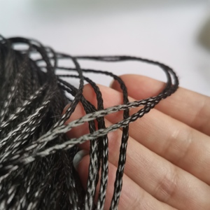 Üretici özel yüksek mukavemetli yüksek modüllü karbon Fiber iletken halat 4mm 5mm 6mm Filament iplik aşınmaya dayanıklı - Product Image 2