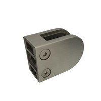 Ensemble de supports en verre OEM avec fixation compacte pour systèmes de cloisons en verre sans cadre