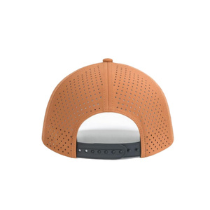 Casquette de golf unisexe en tissu imperméable de haute qualité, 6 panneaux, ajustable, respirant, découpé au laser, pour les sports d'extérieur. - Product Image 5