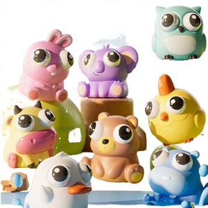 Creative Eye Blowing Cute Pet Pinching and Relaxing Squeezing Little Dragon Ventilating Cooling Latex Washable Cube Pattern Toy - Product Image 3