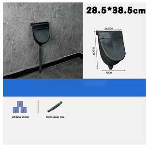 Treo tường nơi để tiểu với nắp và lỗ-miễn phí thiết kế phòng tắm thiết bị vệ sinh nơi để tiểu để sử dụng nhà - Product Image 3