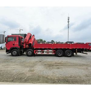 Camión Grúa Articulada Sinotruk Howo 8x4 de 16 Toneladas para Construcción de Carreteras, Elevación y Traslado, Venta Directa de Fábrica - Product Image 2