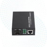 10/100/1000M RJ45 端口 SFP 光纤千兆以太网光纤媒体转换器 Inficomo RD-GS5601-SFP CE 认证