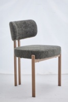 Nouvelles chaises de salle à manger en tissu doux, style moderne, vente en gros, fabricant, mobilier de maison, prix abordable