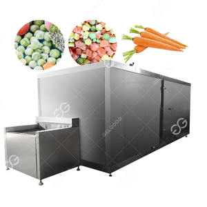 Fabricante de fábrica, máquina de congelación de mariscos, vegetales, verduras, guisantes verdes congelados, planta de procesamiento - Product Image 2