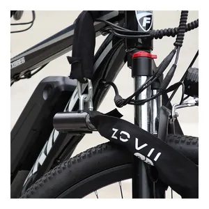 Built-In 120Db Anti-Theft Security Alarm Bicycle Lock Chain For Moto Chain Of Lock