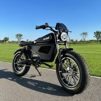 Vélo électrique tout-terrain de montagne US Black Warrior 20 pouces avec moteur arrière 3000W, batterie au lithium 30AH/60AH, autonomie 140KM