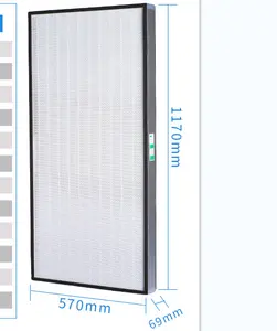 Diffusion Plate With Ventilation Ducts HEPA Air Filter