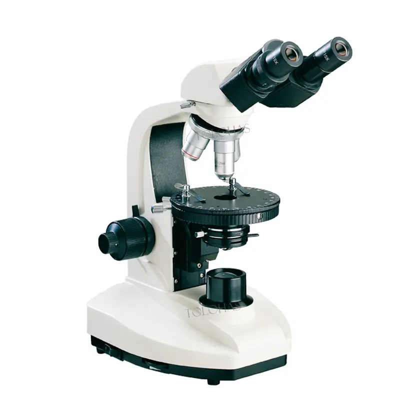 LHBMP20 mikroskop polarisasi sederhana, instrumen laboratorium biologi teropong polarisasi harga