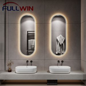 Hình chữ nhật vuông phòng tắm thông minh tắm gương ánh sáng Bluetooth LED trang trí espejo inteligente phong cách thiết kế hiện đại - Product Image 2