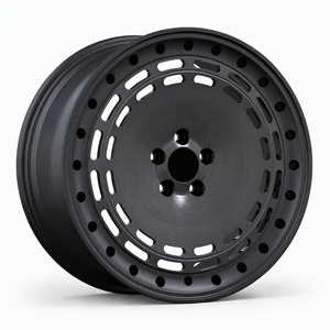 Rin de Aleación de 17 Pulgadas de Baja Presión, Estilo Beadlock, PCD 114.3*5, Negro Mate, <span class=keywords><strong>para</strong></span> Autos de Pasajeros, Compatible con VW Golf y Toyota Camry - Product Image 1