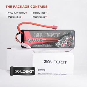 3S 11,1 mah lithium polymer battery 5000 V 50C hard case Lipo battery for remote control RC car toys - Product Image 6