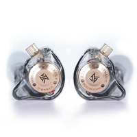 KZ EDX Pro X 1DD Earphone HiFi Bass 1 Dynamic Earbuds In-Ear Monitor Headphone Headset Earphone Berkabel 3.5MM EDX PRO