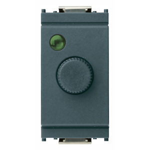 <b>Dimmer</b> 120V 30-500W 30-300VA Gray Rotary Switch For Lighting Control - Product Image 1