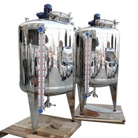 Réservoirs de stockage chimique à moteur longue durée LIENM, en acier inoxydable, réservoir à huile, réservoir de mélange pour détergent, crème cosmétique