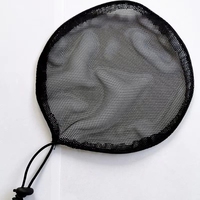 Bonnet de perruque en polyester noir avec cordon de serrage du fabricant |   Filet à cheveux en dentelle à maintien ferme pour la création de queues de cheval à usage commercial