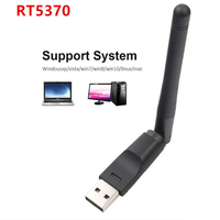 Adaptateur universel USB Wifi RT5370 150M récepteur sans fil USB2.0 Wifi Dongle carte réseau pour ordinateur portable Mini PC boîte de IP-TV d'ordinateur