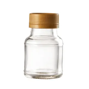 Wholesale Bird's Nest Glass Bottle Food Grade Empty Clear Honey Kitchen Storage Jar Packaging