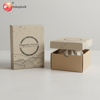 Boîtes d'expédition et de cadeaux haut de gamme biodégradables et écologiques en carton, personnalisables avec logo, impression UV, forme avion, vente en gros