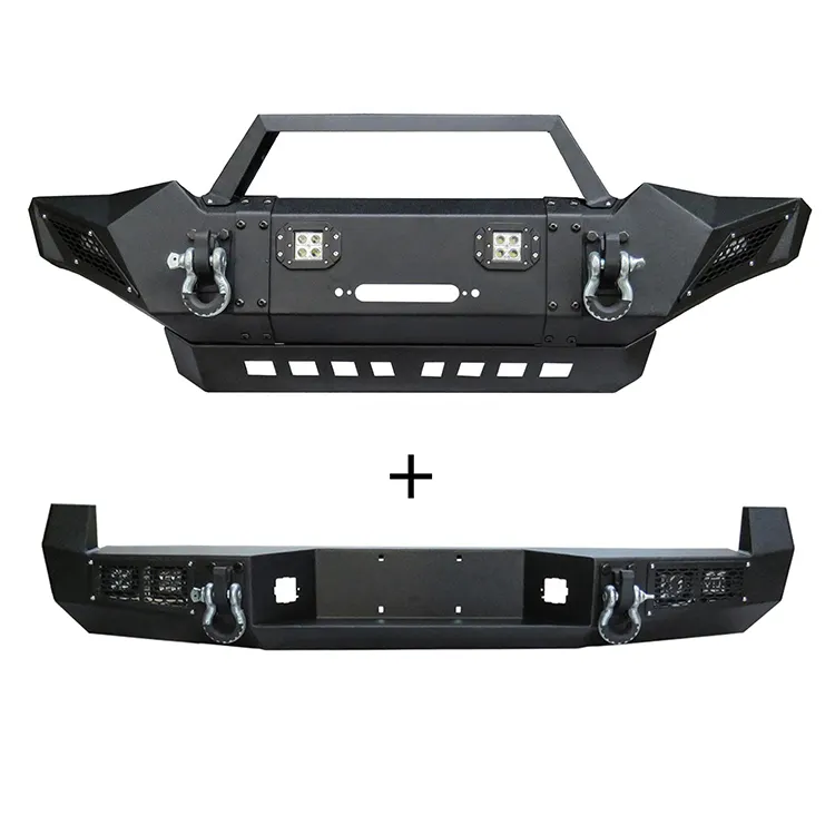 4X4 Pick Up Thép Bull Bar Xe Nudge Bar Front Bumper Đối Với Toyota Fortuner Tacoma Fj Cruiser Tundra Mitsubishi L200 Dodge Ram