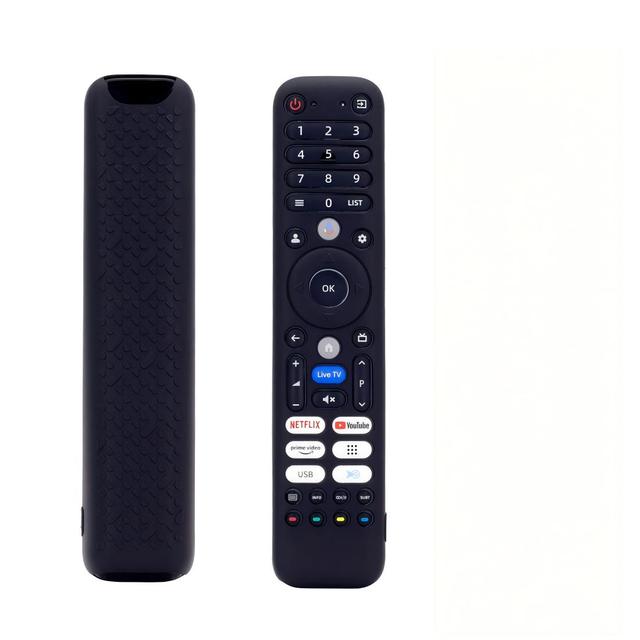 Single Color Cover Sleeve for CHIQ Television Remote Control Home TV Remote Skin Silicone Protector