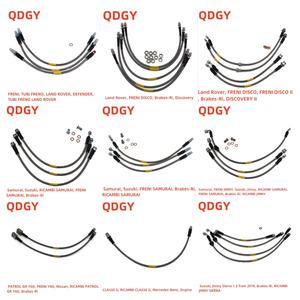 Manguera de Freno Hidráulico Delantera QDGY de Acero Inoxidable de 1/8" Estándar SAE J1401 para Motocicleta, ATV, Quad, Go Kart - Product Image 3