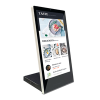 VISIGN Restaurant Commande Self Checkout Machine 18.5 22 24 pouces compteur écran tactile kiosque de commande de bureau pour le paiement