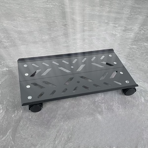 Có thể điều chỉnh di chuyển dưới bàn kim loại khung dưới bàn đứng cho máy tính - Product Image 3