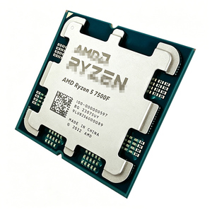 โปรเซสเซอร์ Ryzen 5 7500F CPU 65W AM5 32 MB DDR5 12 เธรด 6 คอร์ 3.7 GHz PCIe5.0 Zen 4 สำหรับคอมพิวเตอร์เกมมิ่งพีซี มือสอง - Product Image 5