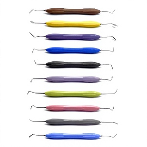 Ensemble d'instruments dentaires professionnels en acier inoxydable pour le modelage de résine composite, outils de restauration dentaire - Product Image 6