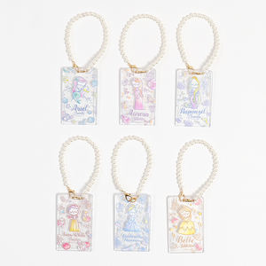 Best Selling Pearl Acrylic Sliding <b>Id</b> <b>Card</b> Badge <b>Holders</b> Photocard Cover Case for Wholesale - Product Image 1