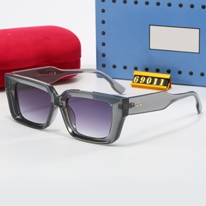<span class=keywords><strong>Gafas</strong></span> de Sol Cuadradas Pequeñas Retro Unisex UV400 con Marco de PC, <span class=keywords><strong>Gafas</strong></span> de Sol Clásicas para Viajes al Aire Libre, Conducir, Uso Diario, Dropshipping - Product Image 6